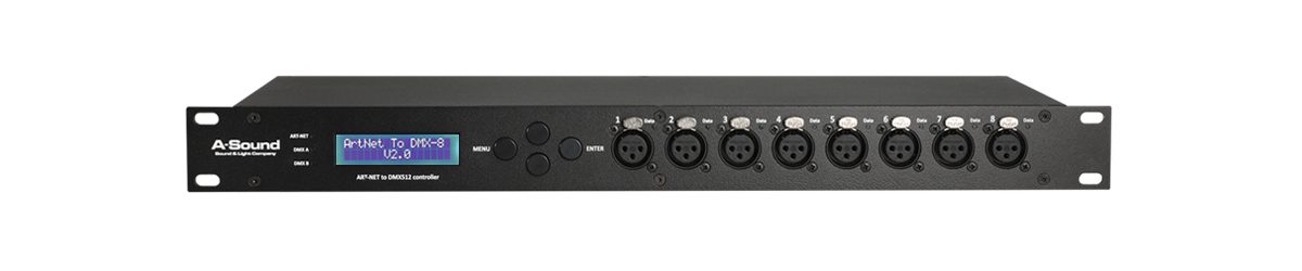 ART-NET to DMX512 controller